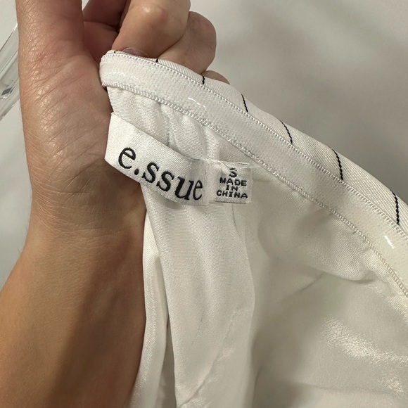 Pin Striped Jumpsuit - Picture 6 of 6